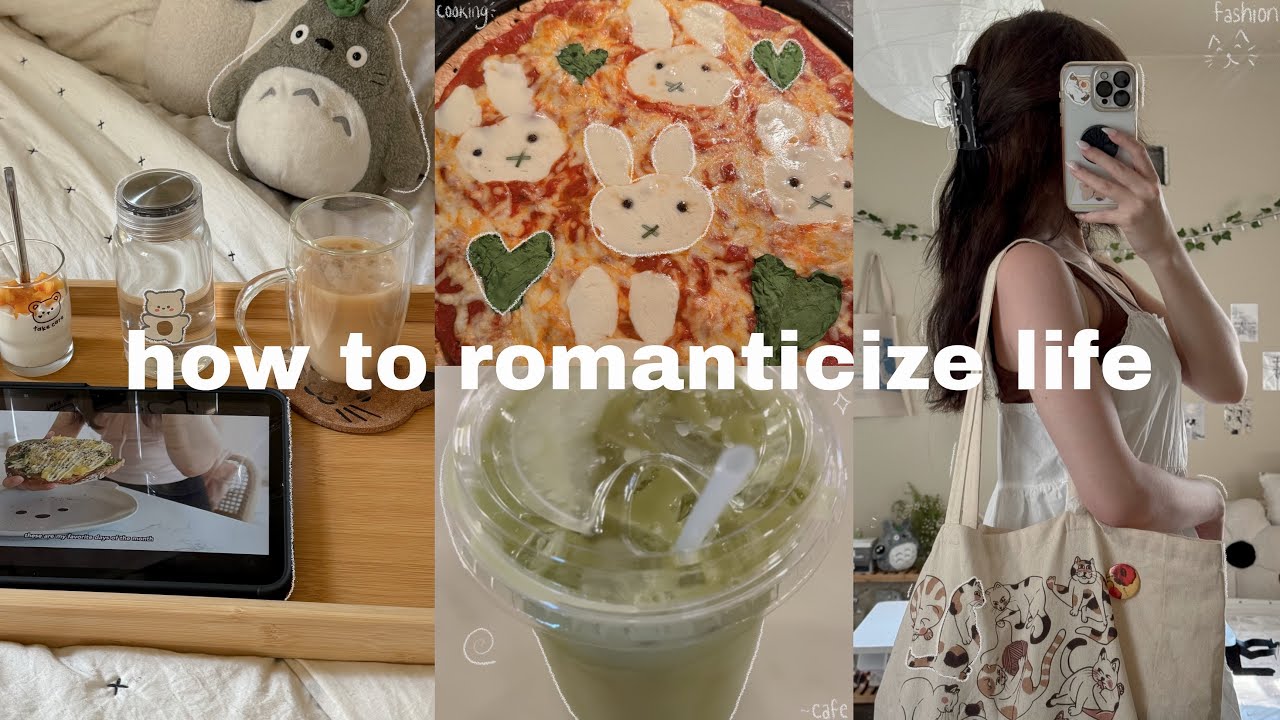 HOW TO ROMANTICIZE LIFE - a vlog 🕯️🍃