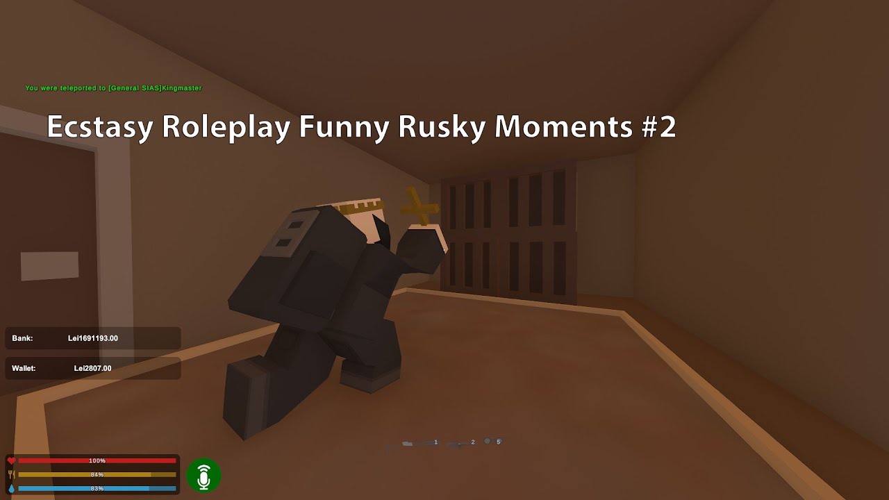 Unturned Romania | Ecstasy Roleplay | Funny Rusky Moments #2