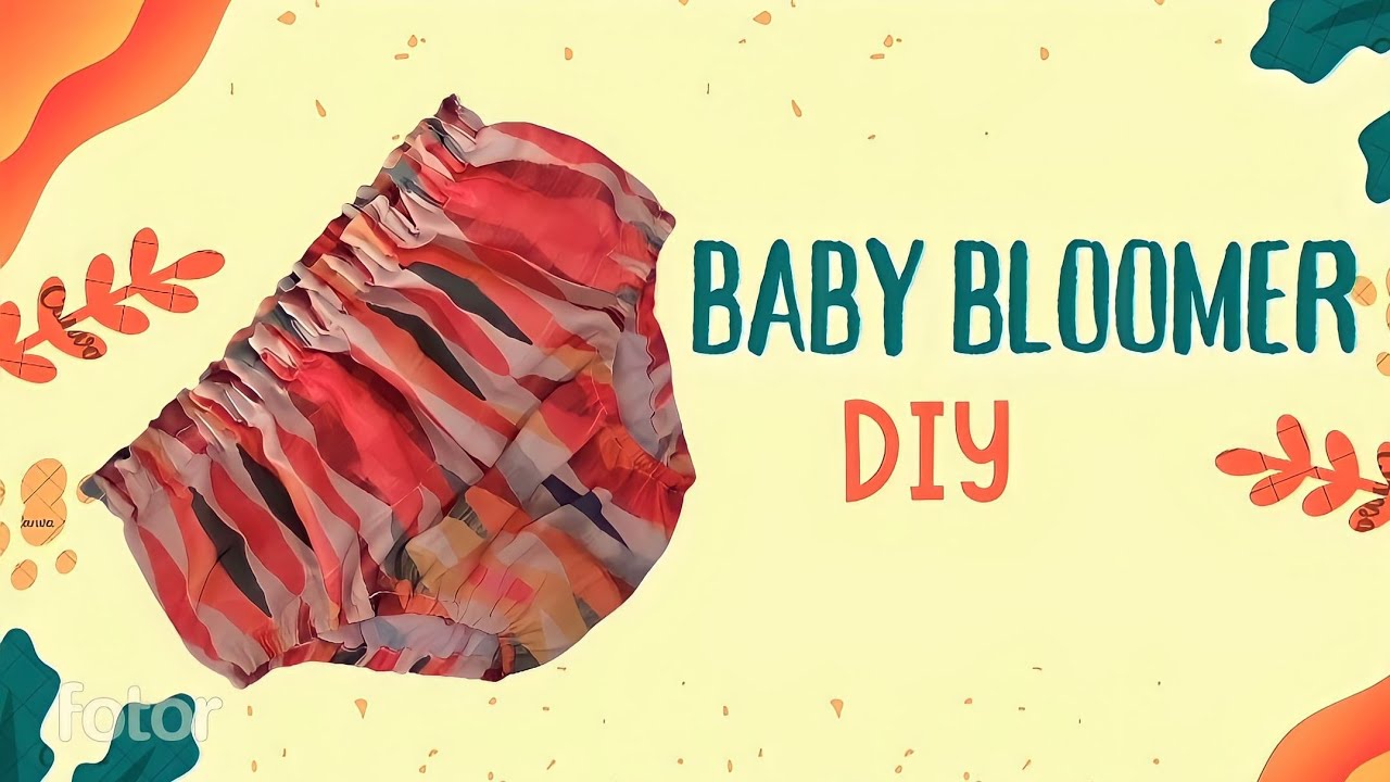 Baby Bloomers cutting & stitching | Part-2 | 1-2yr old baby #diy