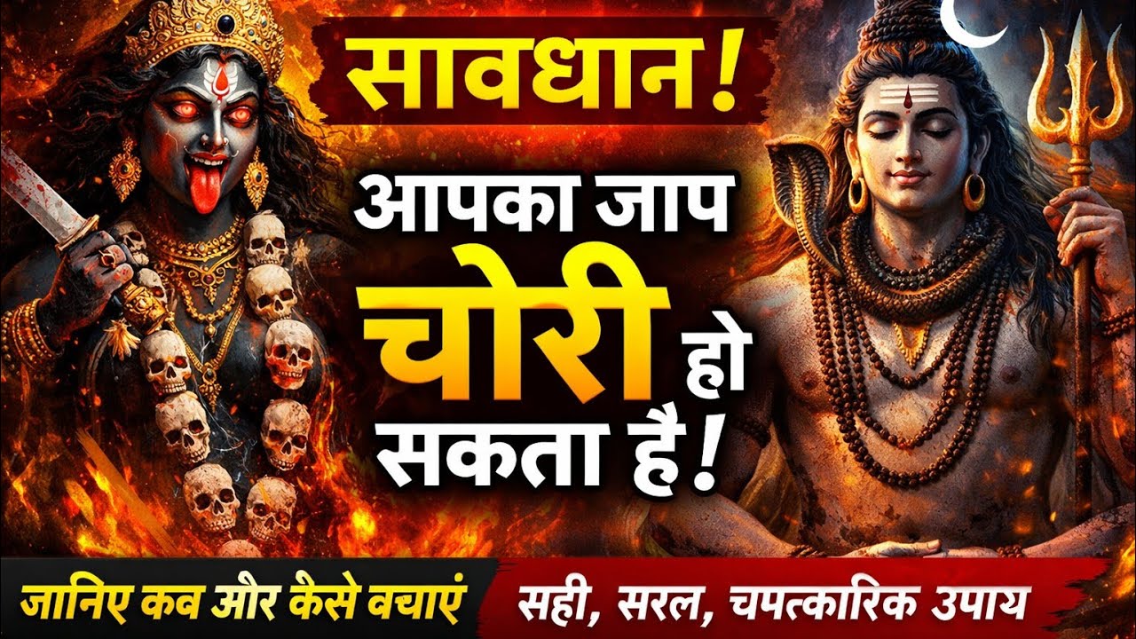 👉 मंत्र जाप कैसे और कब चोरी होता है? अपने जाप को चोरी होने से कैसे बचाएँ | सही सरल और चमत्कारिक उपाय