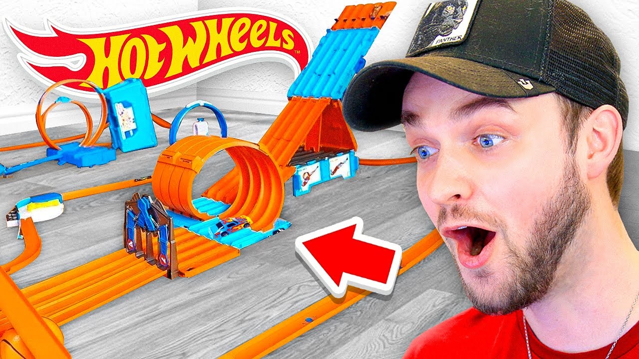 *ЛУЧШАЯ* В МИРЕ трасса Hot Wheels! (БЕЗУМИЕ)