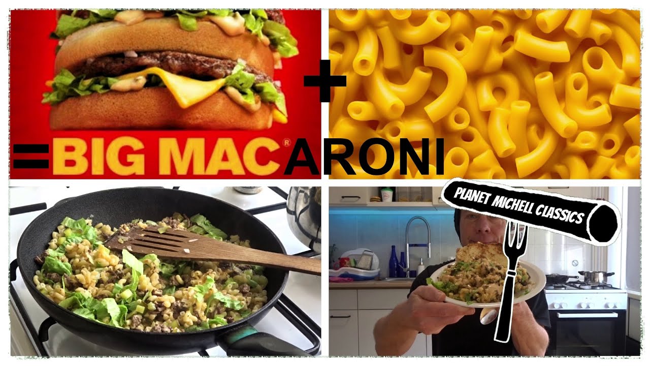 Big Macaroni | Macaroni met alles van de Big Mac! | Planet Michell Classics | Michell's Keuken