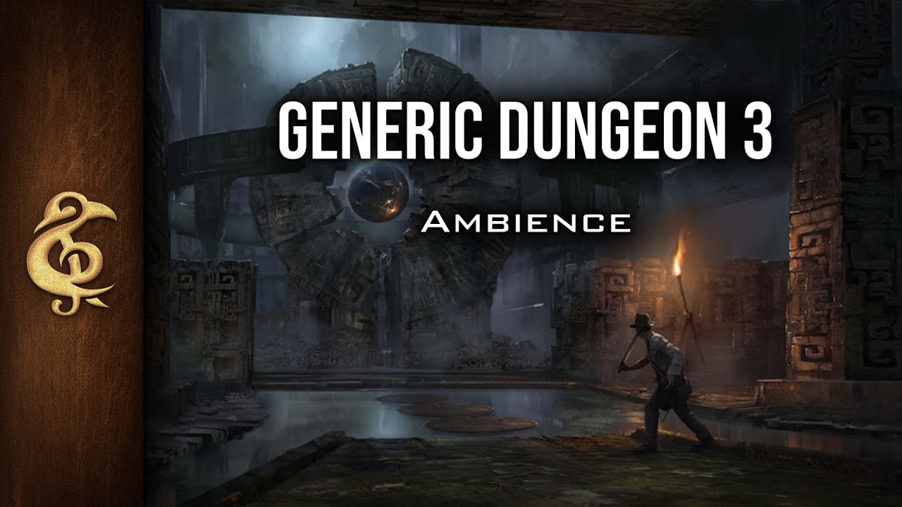 Generic Dungeon 3 | Adventure, Danger, Undead, Ambience | 1 Hour #dnd