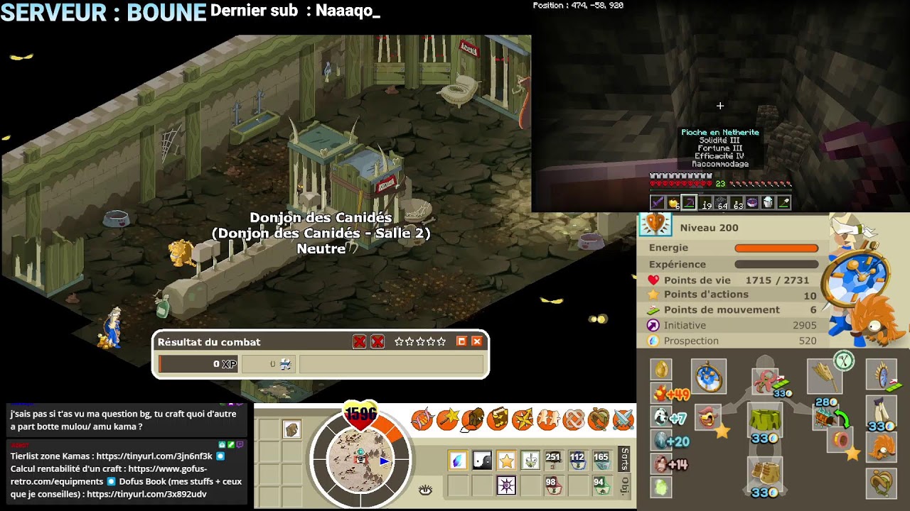 PVP 1V1 XELOR / SADIDA #DofusRetro