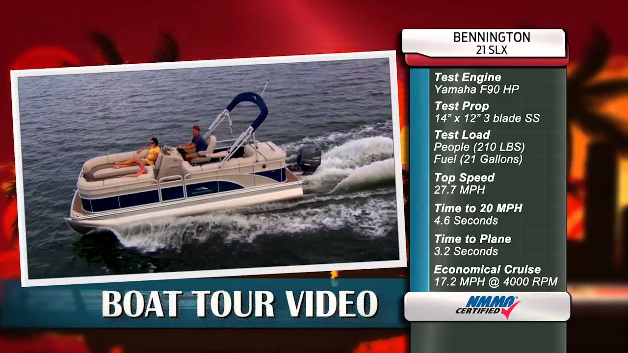 2014 Bennington 21 SLX Pontoon Test Report