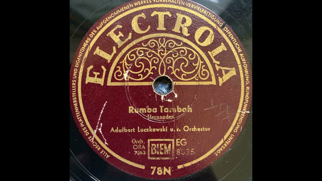 Adalbert Luczkowski & sein Orchester - Rumba Tambah