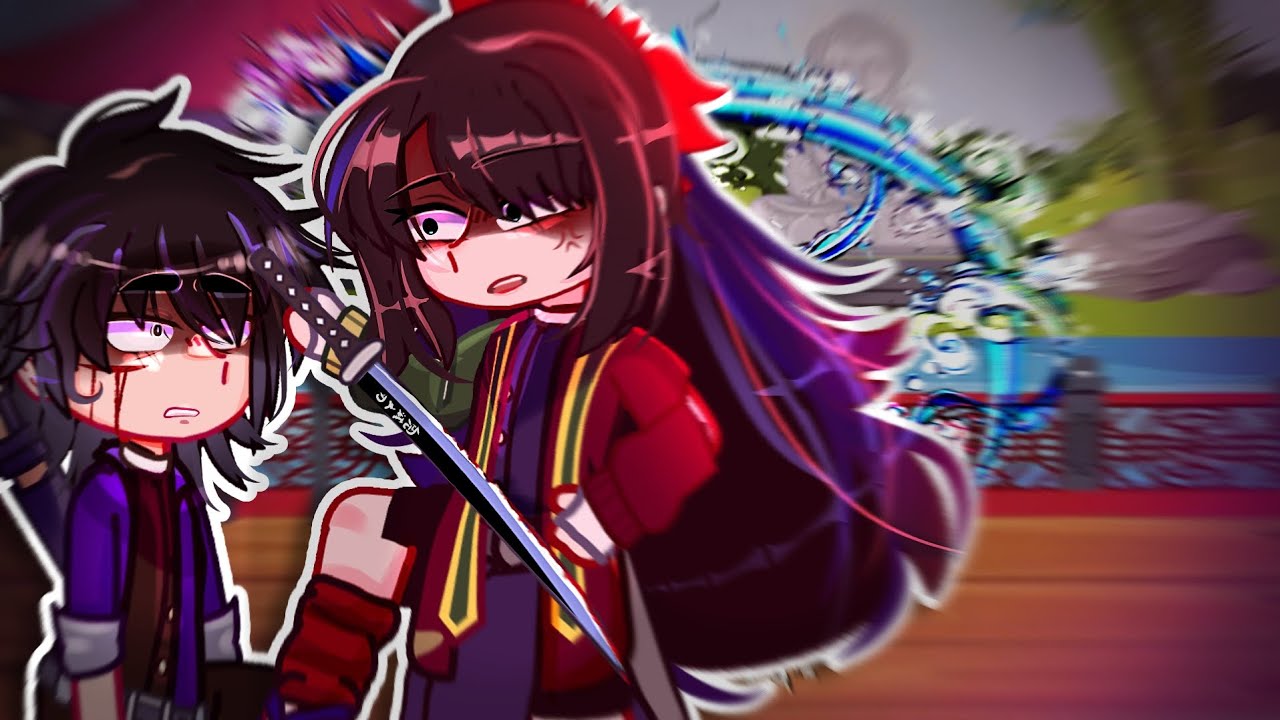 • 𝙇𝙞𝙫𝙞𝙣𝙜 𝙝𝙚𝙡𝙡 • || Kny/Gacha || Genderbent Giyuu ahahaha || Original??