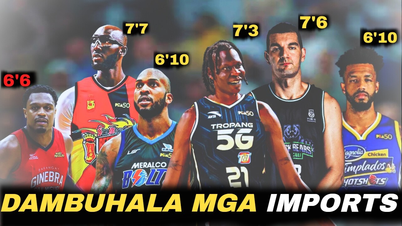 PBA COMMISSIONER'S CUP 2026 IMPORTS MGA HIGANTENG NBA PLAYERS !