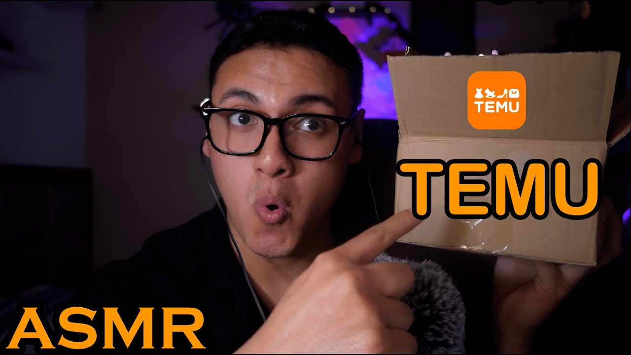 ASMR Probando productos de TEMU / Stronger ASMR