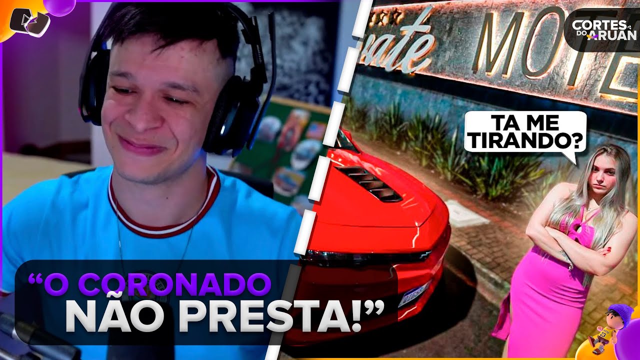 ARUAN REAGE: LEVEI MINHA EX NAMORADA NO MOTEL DE CAMARO E DEU RUIM !! (FELIPE CORONADO)