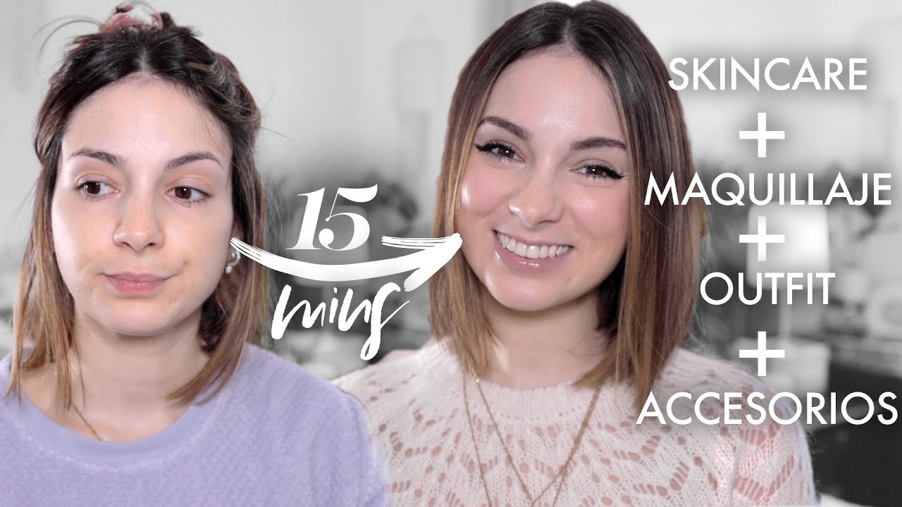 Mi rutina beauty de mañana | Skincare + maquillaje + moda