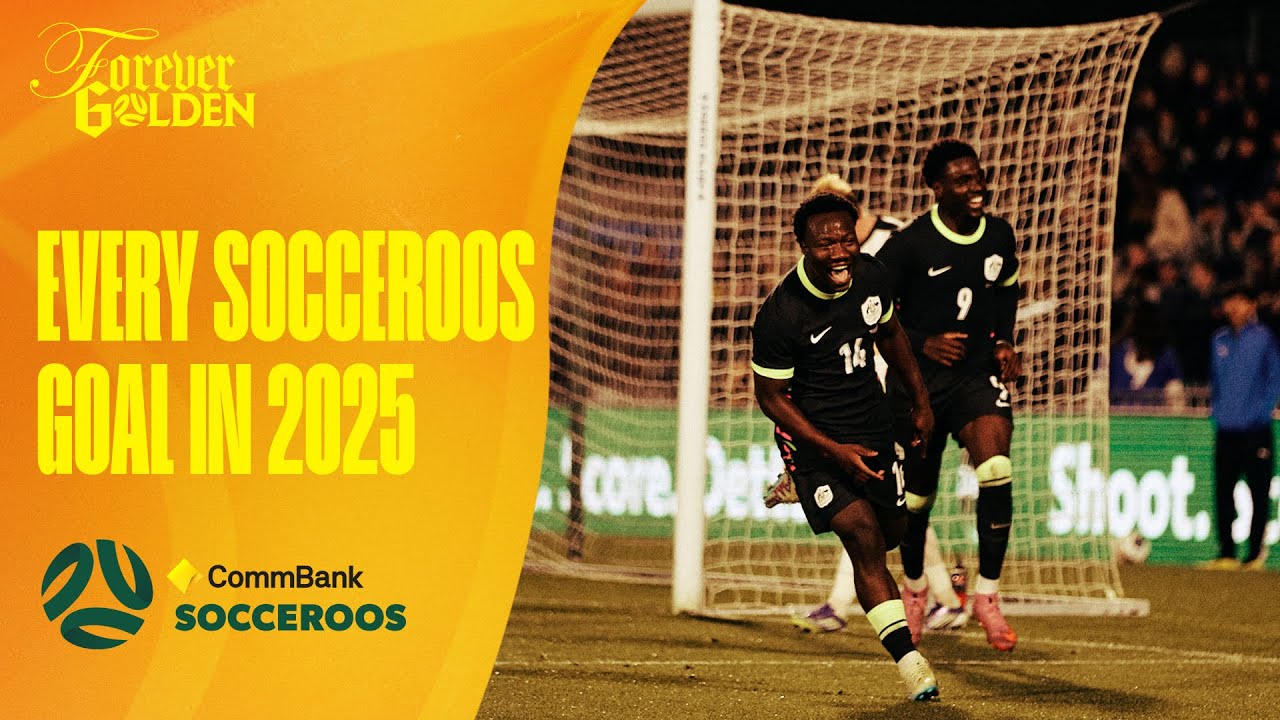 Every CommBank Socceroos goal in 2025