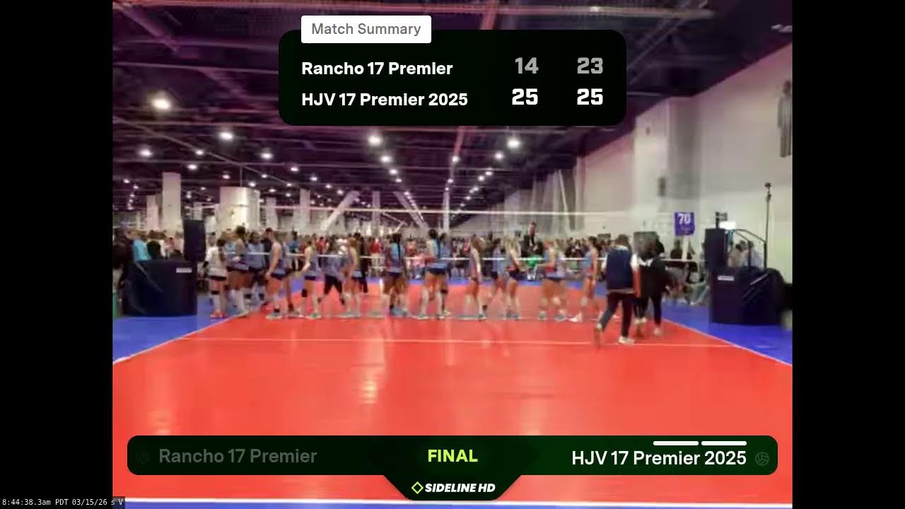 HJV 17 Premier 2025 vs. Rancho 17 Premier (2026.03.15)