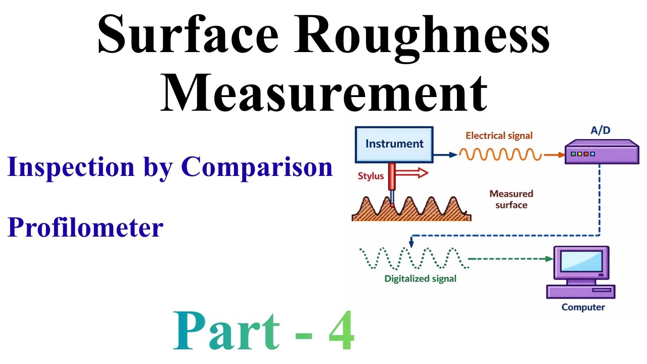 Surface Roughness Measurement Explained | Comparison Method & Profilometer | Metrology