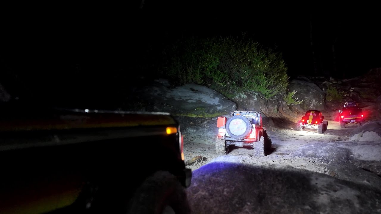 Night RC expedition to Rocks