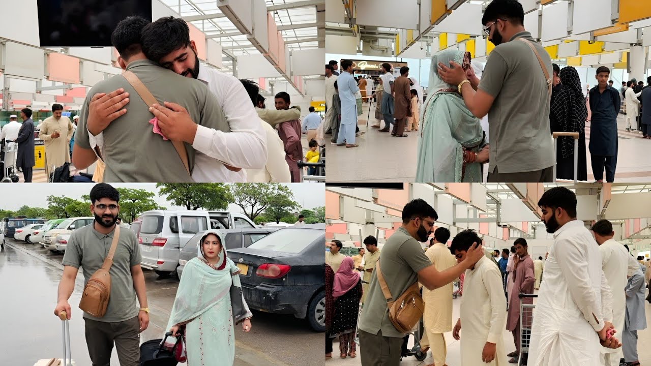 Husband ko Airport Chordna gyi || Wapes ana Mushkil ho gya 😭