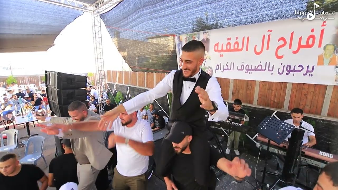 استقبال مميز 🔥 لزفة العريس محمد سامي الفقيه بقيادة الفنان احمد شماسنه - قطنة