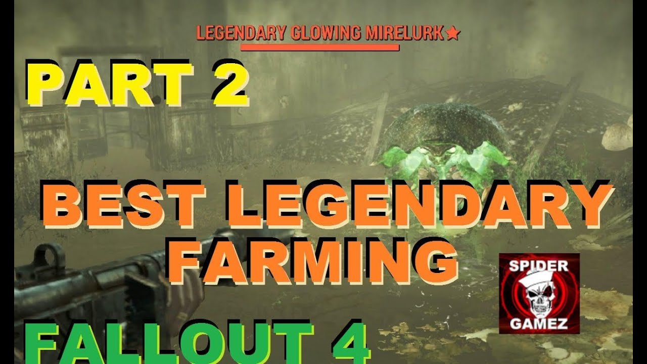 Fallout 4 - Best Legendary Weapon Armor Farming (6 BEST Loot Lock Locations) Best Farming Guide