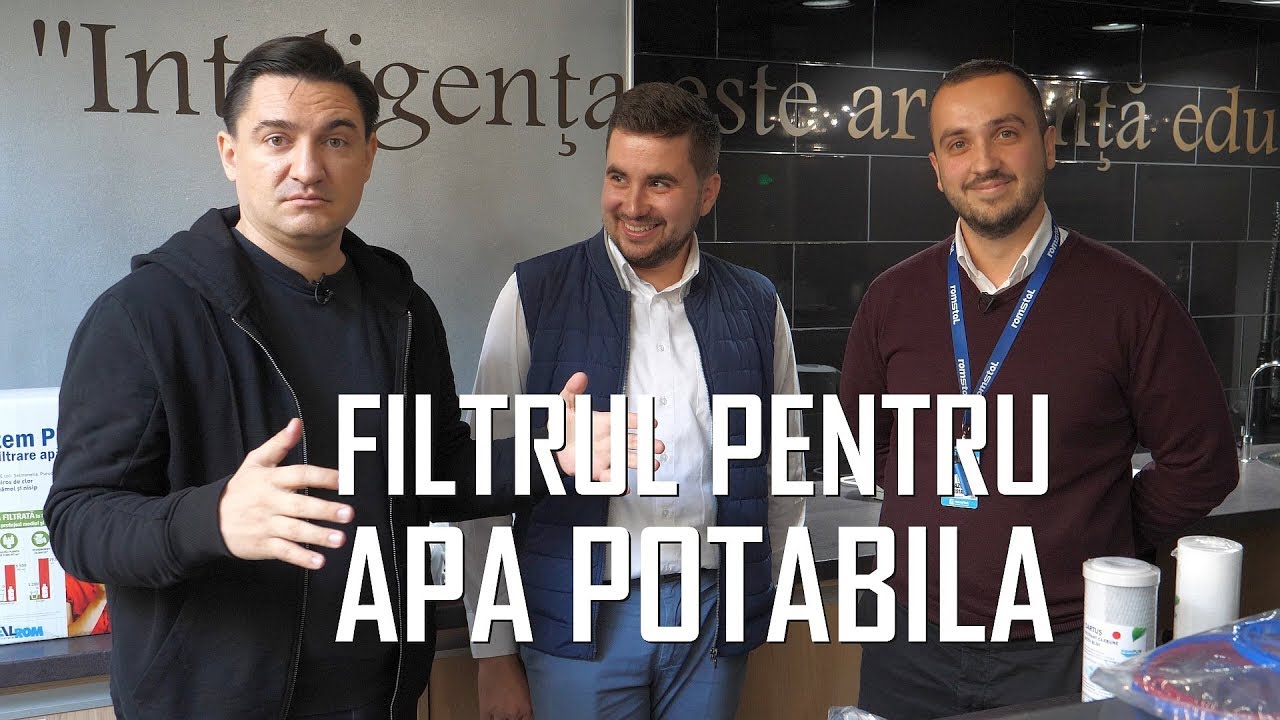 Apă de la robinet sau de la magazin? Tu ce bei?