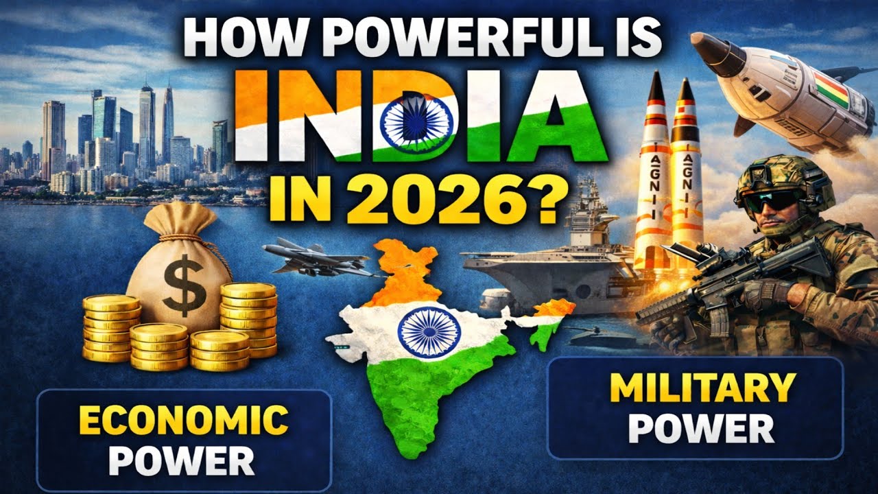 How Powerful Is India In 2026 | The Next Superpower ?