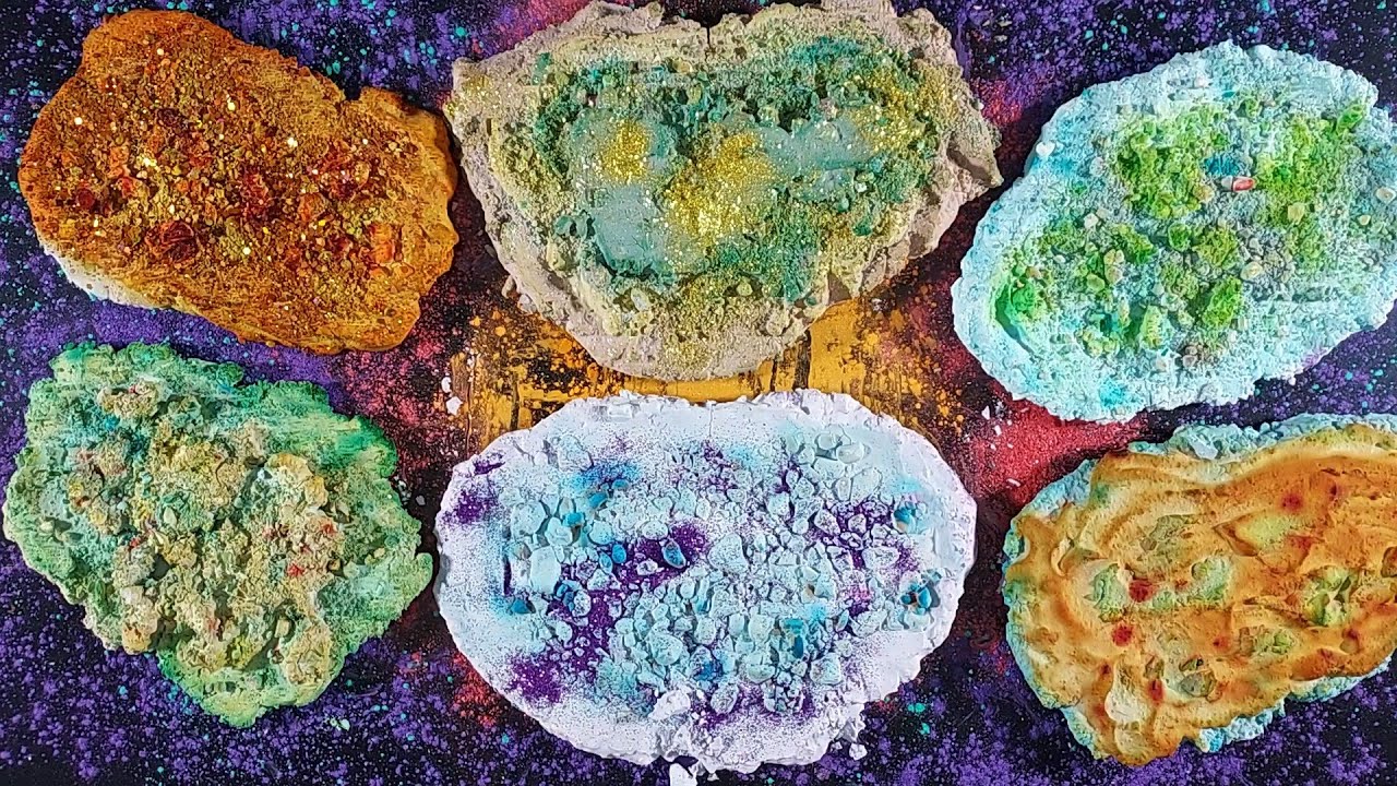 COSMIC ROCKS | CHALK CRUSHING ASMR | Relaxing ASMR Videos for Sleep | ASMR Says Relax 