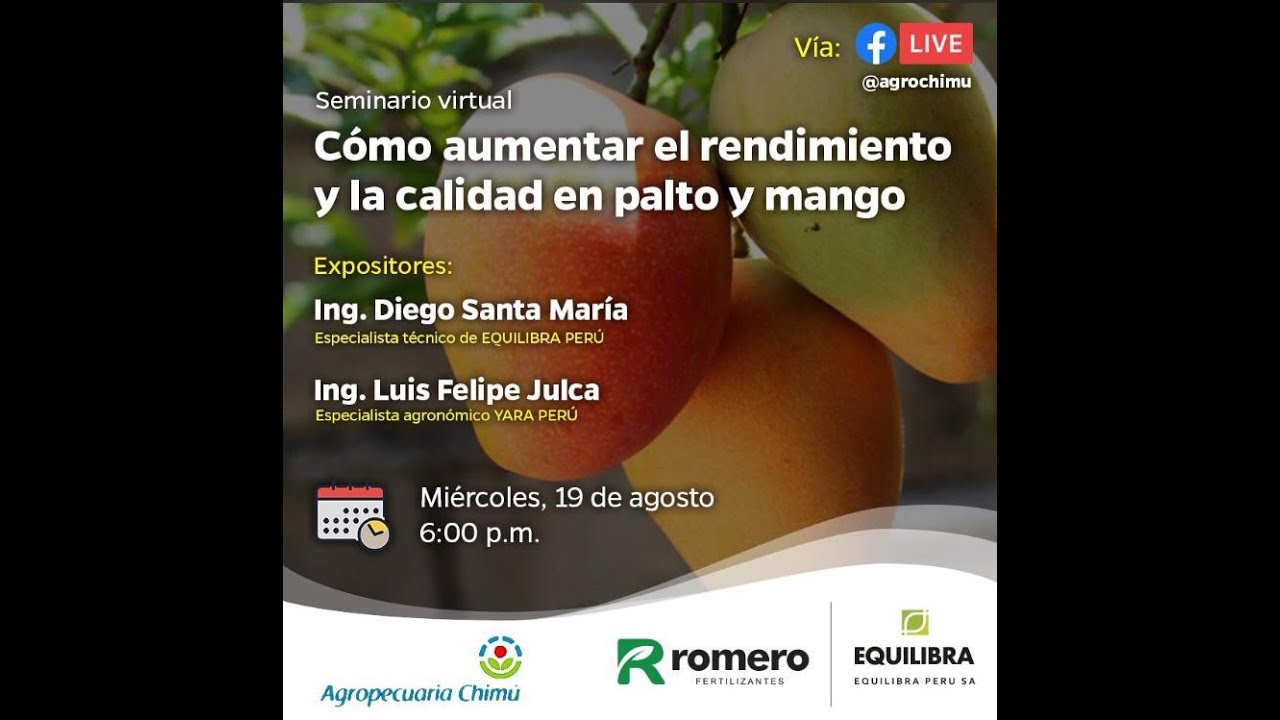 Fertilización en Palto y Mango