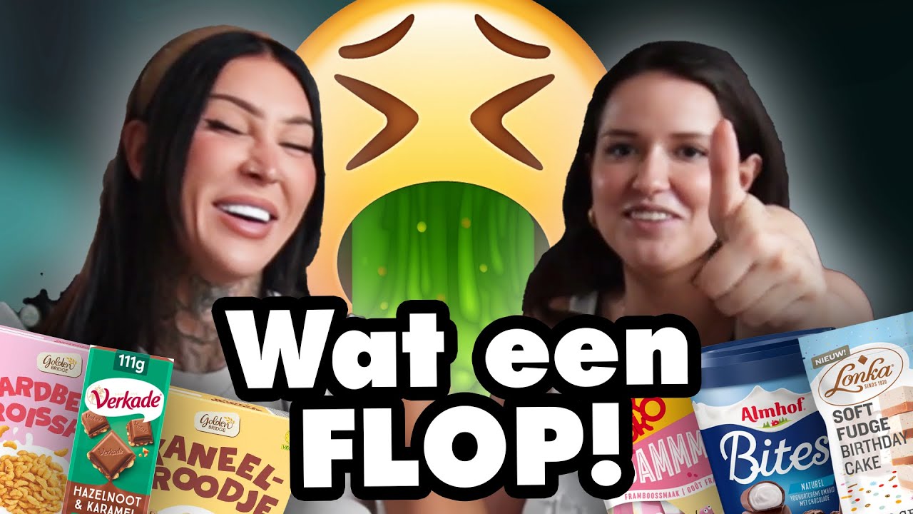 NIEUWE PRODUCTEN UIT DE SUPERMARKT PROEVEN🍓met JESSIE MAYA | SOPHIE OUSRI