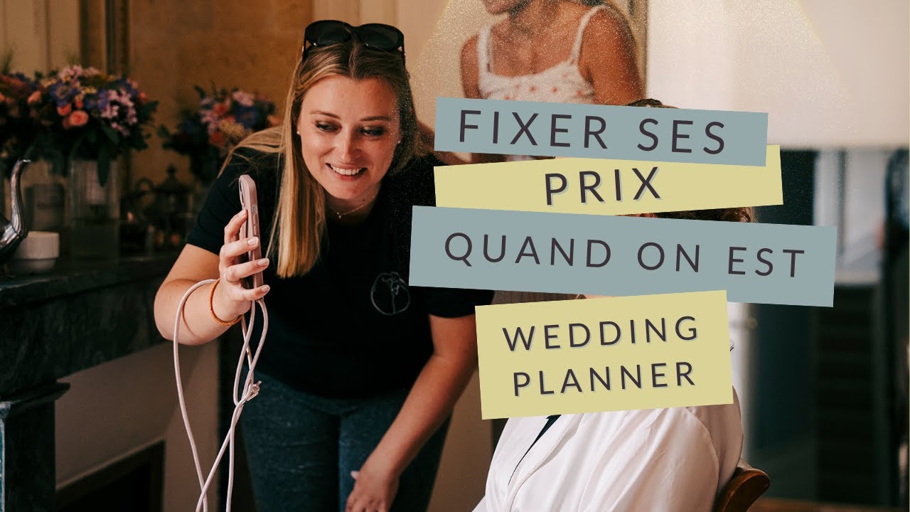 Fixer ses prix quand on est wedding planner