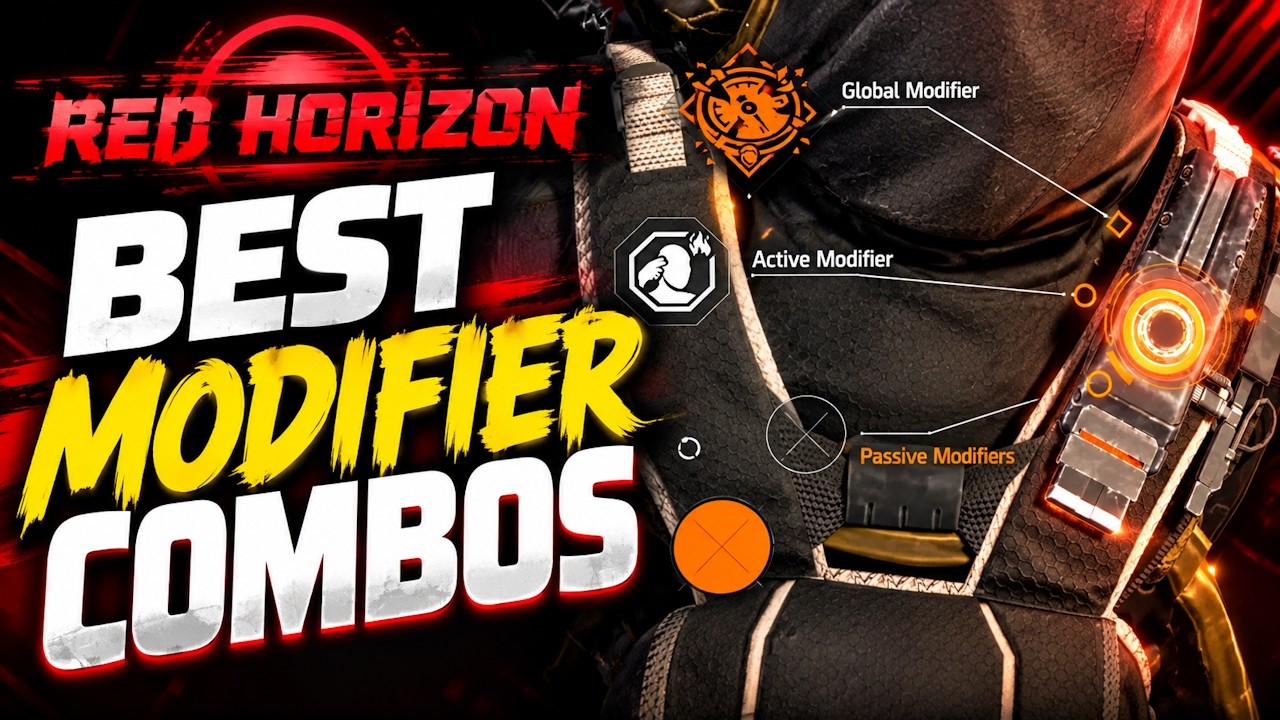 BEST Modifier Combinations for Red Horizon! | The Division 2