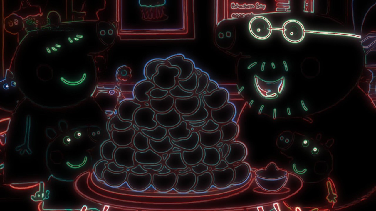 Сборник песен Свинки Пеппы и Соры, обработанный в вокодере под музыку Gangstas Paradise.