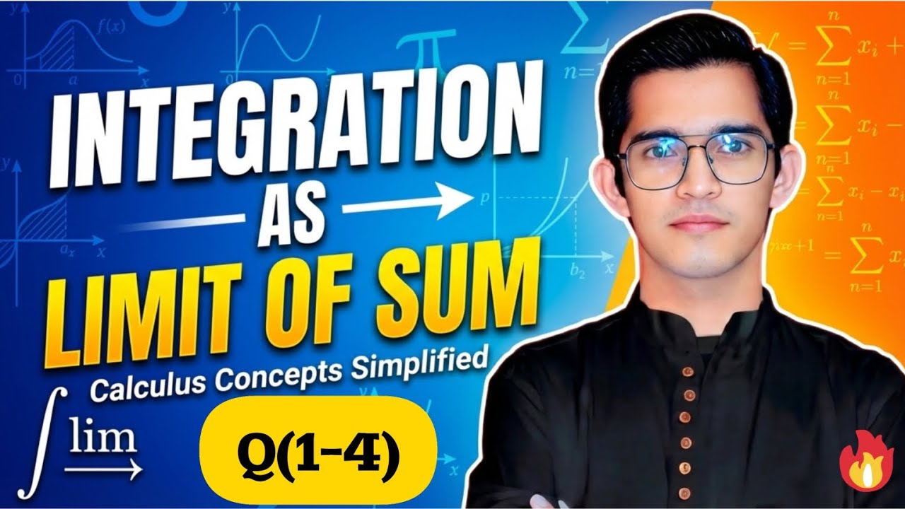 DEFINITE INTEGRATION AS  LIMIT OF SUM #jeemains2026 #jeeadvanced 