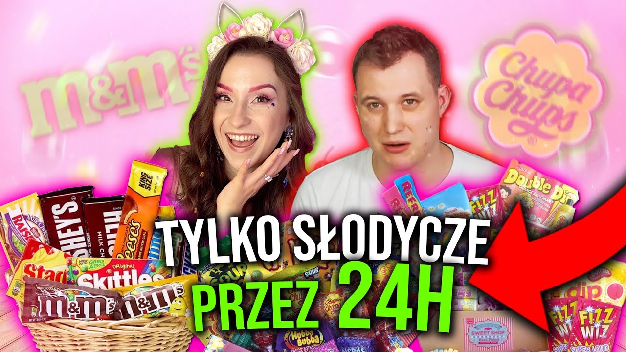 JEMY TYLKO SŁODYCZE PRZEZ 24H z @Muffinaart