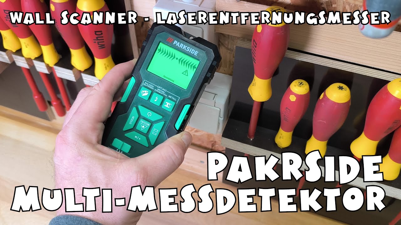 PARKSIDE&reg; Multi-Messdetektor mit Laserentfernungsmesser GRS PMME 5 A1
