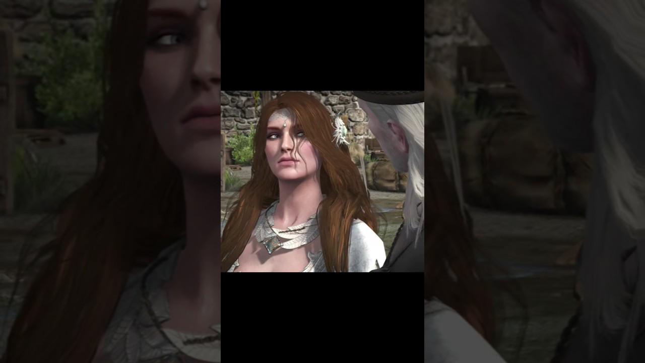 Triss, czy dalej masz 22 cale w talii ❓ #shorts #wiedźmin #thewitcher #triss