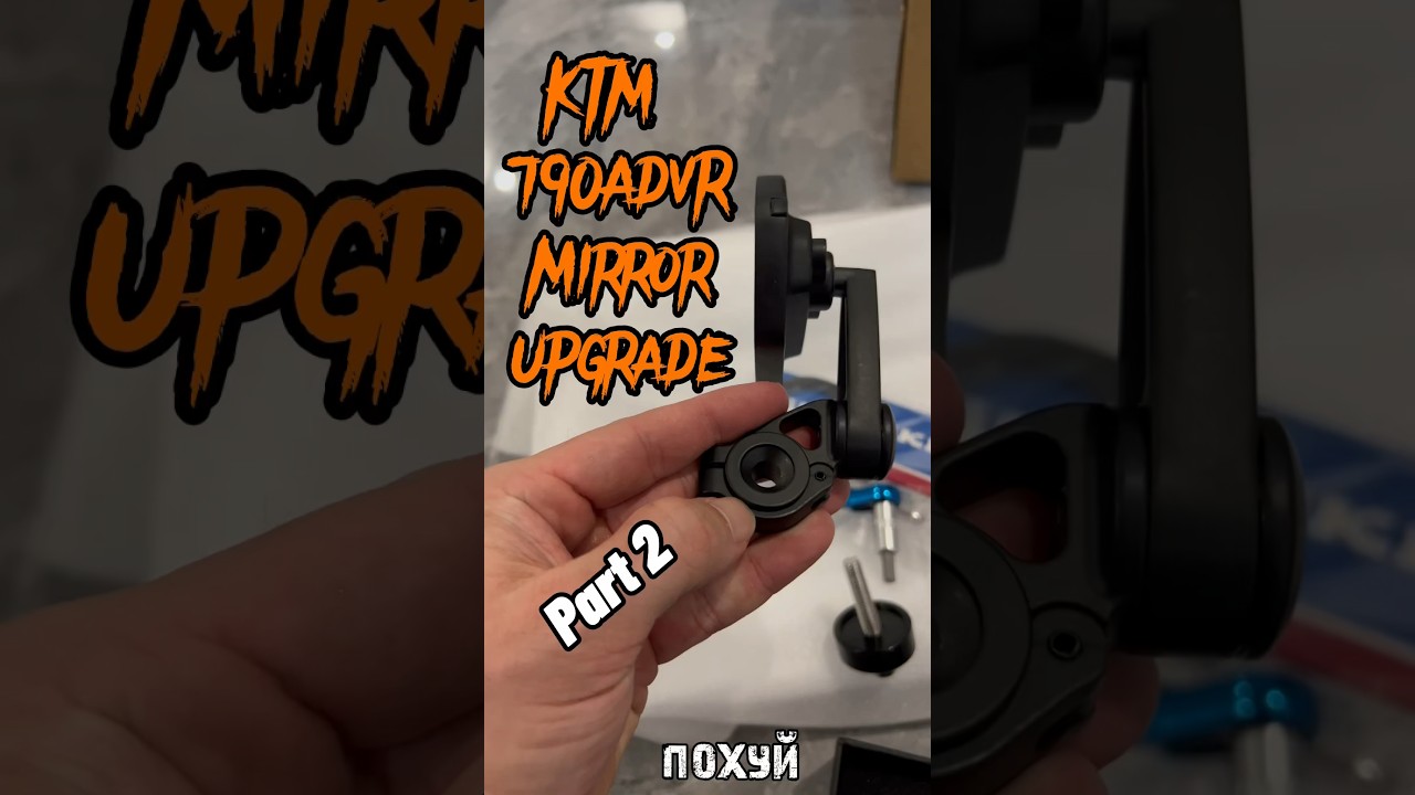 KTM 790Adv Freedom Mirror Cheaper Alternative? Part 2 