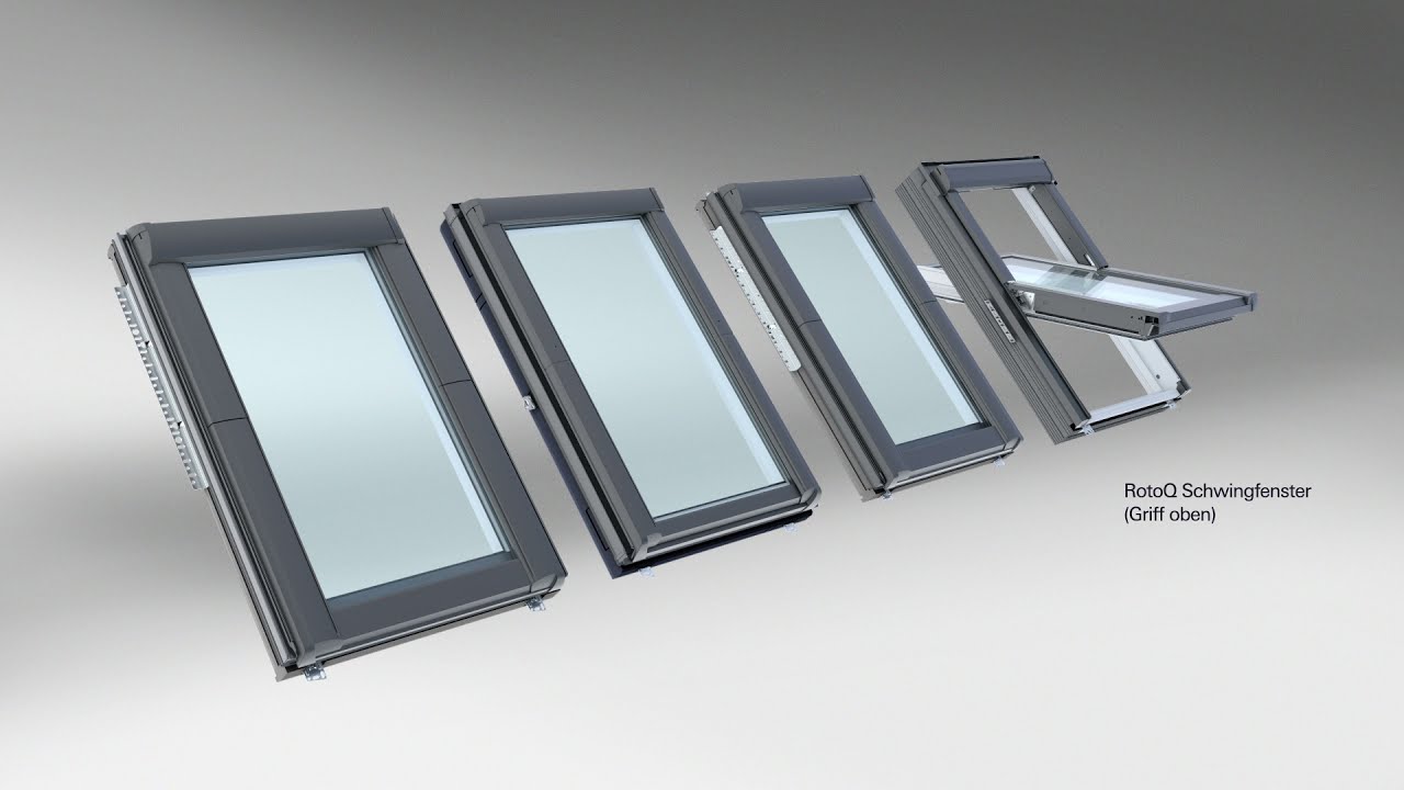 Roto Dachfenster Funktionsmodelle