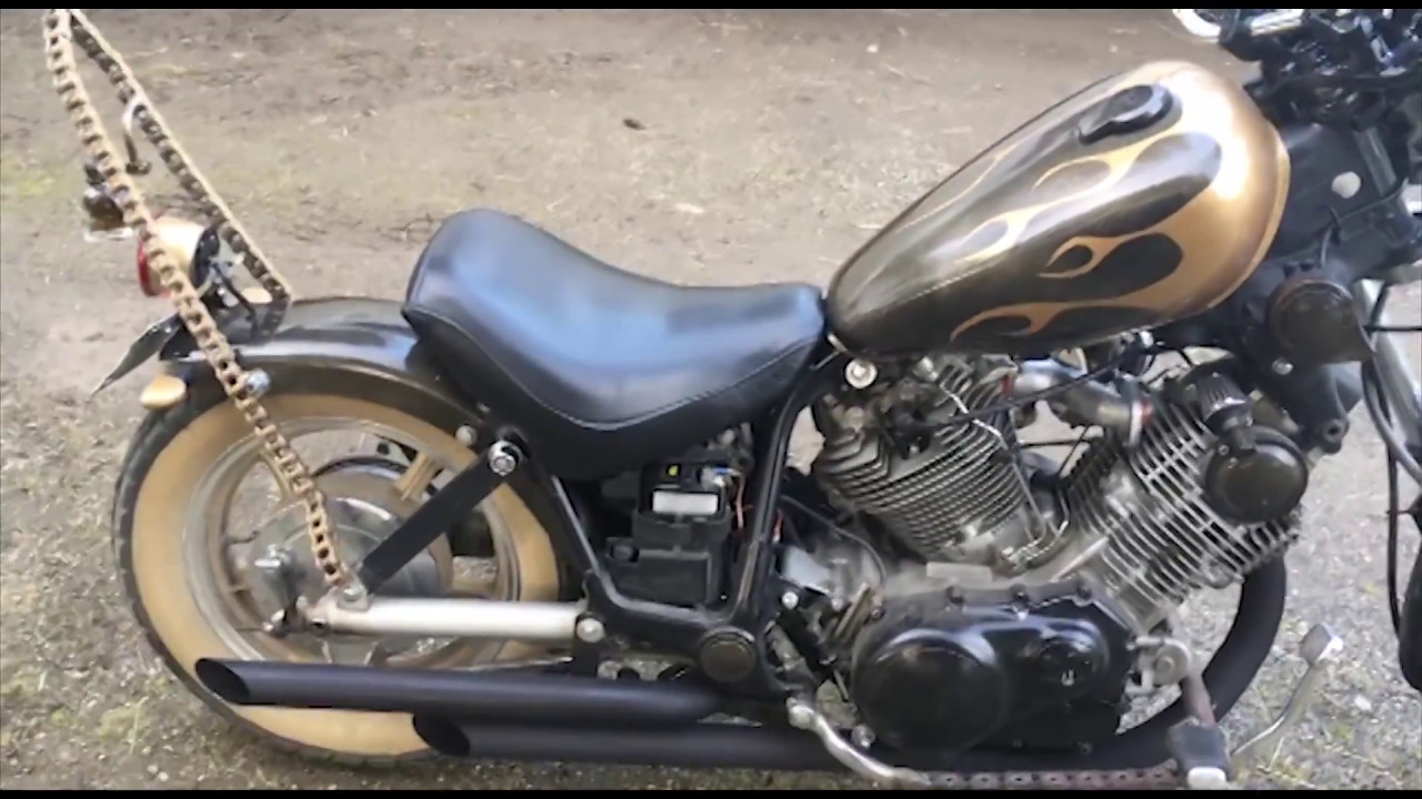 1986 XV750 - Lollipop Baffles DIY