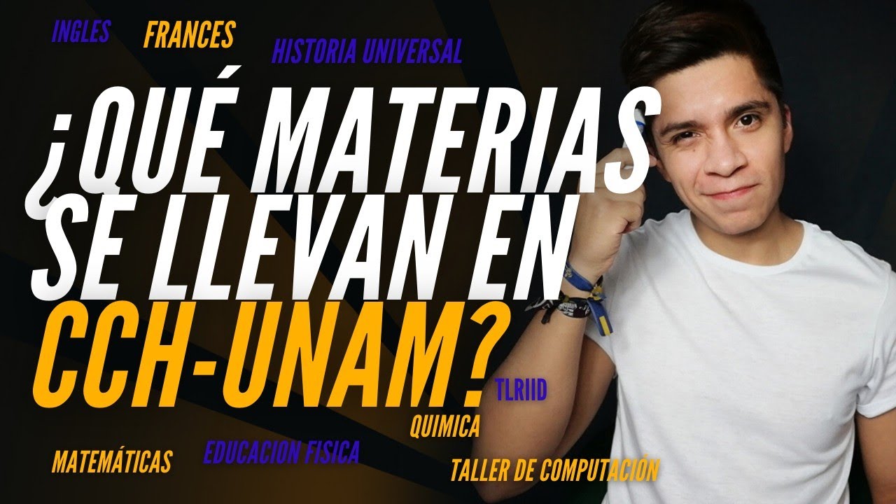 MATERIAS QUE LLEVARÁS EN CCH | COMIPEMS 4K