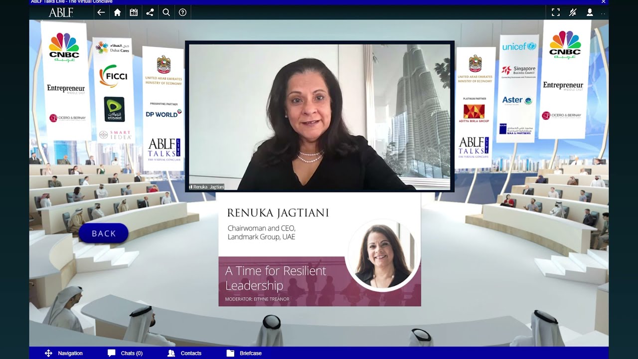 Renuka Jagtiani, Chairwoman & CEO, Landmark Group on the best qualities of a leader I ABLF Talks