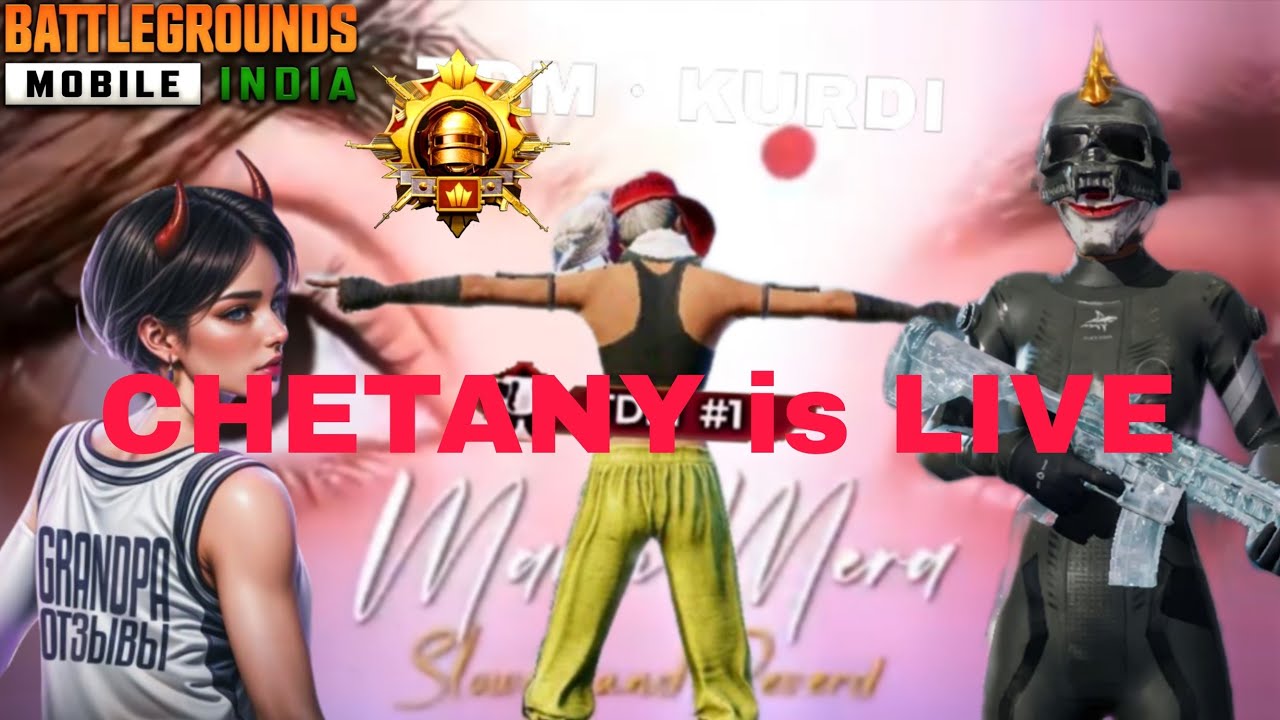 CHETANY IS LIVE 30FPS is live bgmi pagalu ❤️ ..... welcome to my live stream ❤️😉