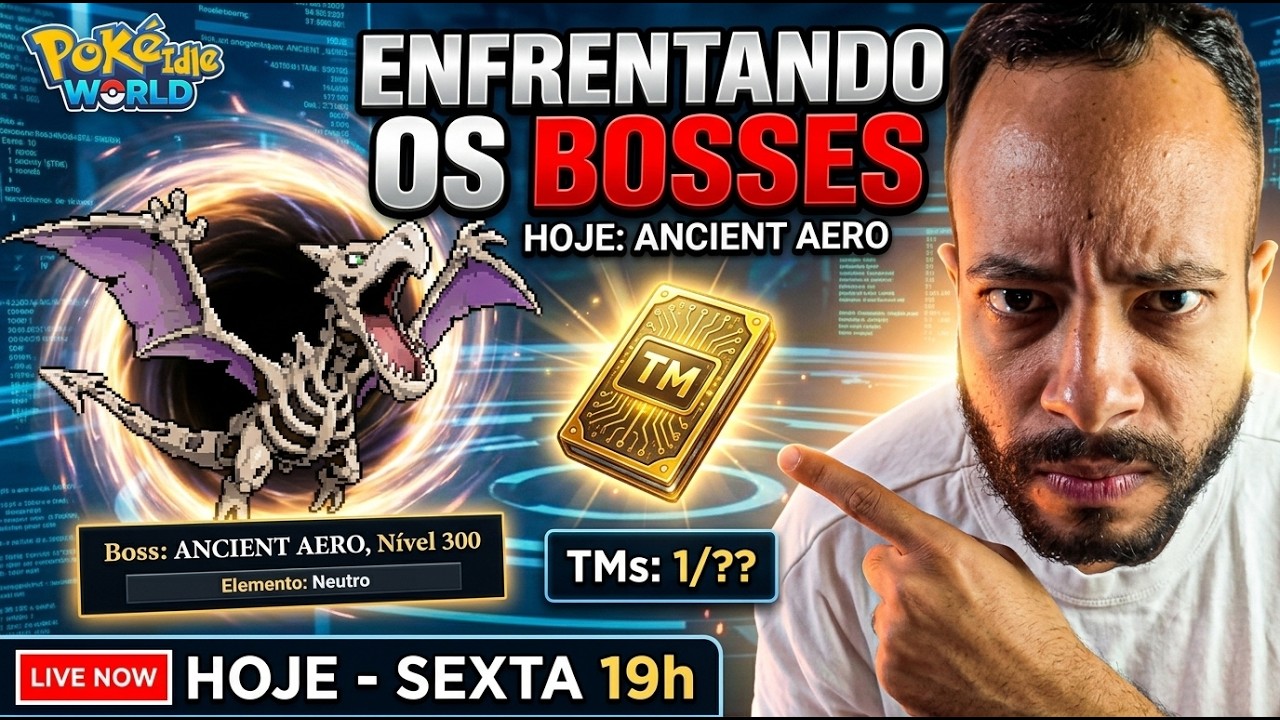 💰 ENFRENTANDO O BOSS AT&Eacute; CONSERGUIR UMA TM / POKE IDLE WORLD