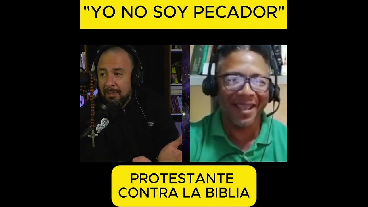 Santiago Alarcon vs. Protestante que le cuesta decir que es pecador.