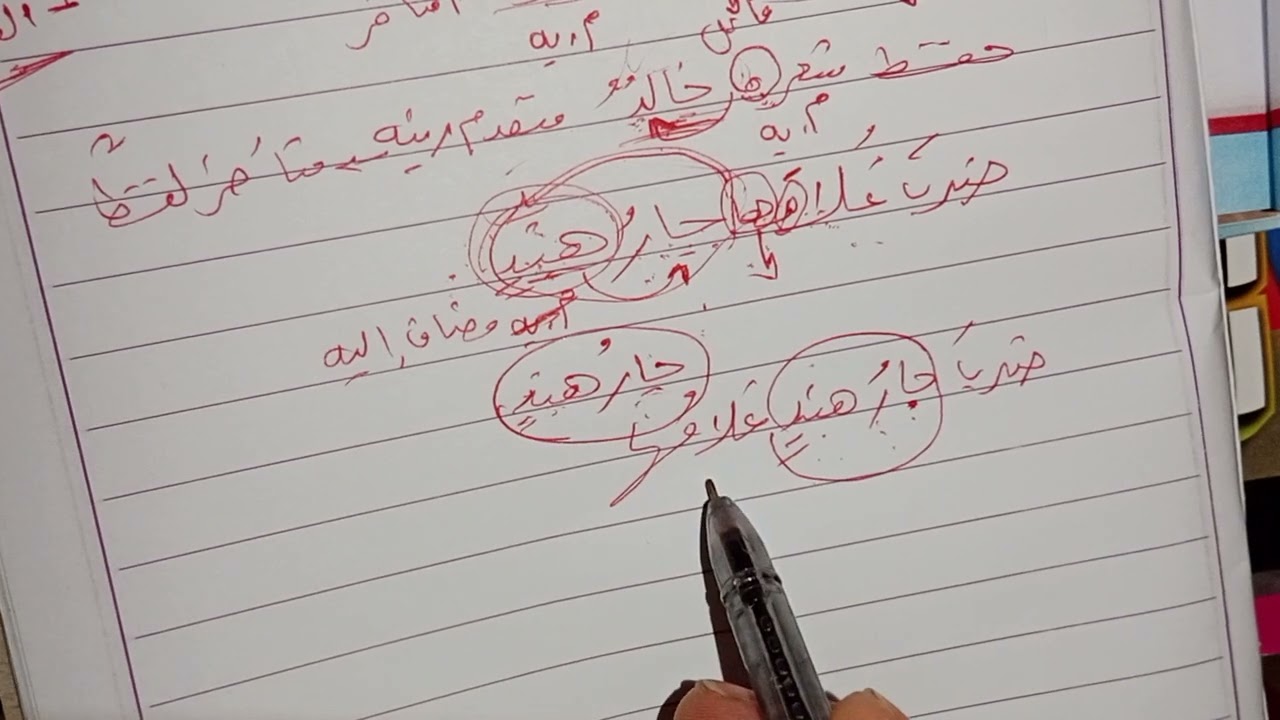 حكم تقديم المفعول المشتمل على ضمير الفاعل المتأخر 