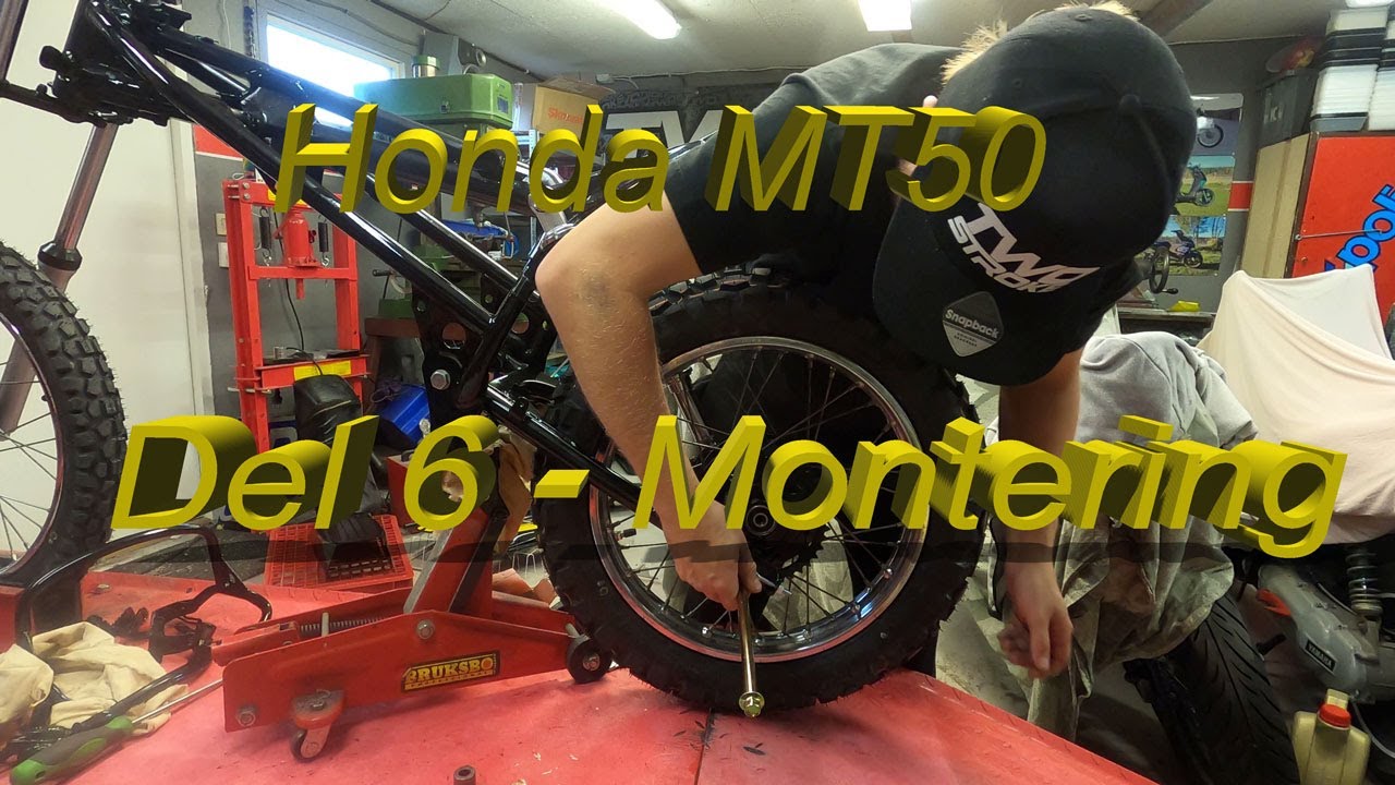 Honda MT50 Renovering - BYGGSERIE - DEL 6 - MONTERING!