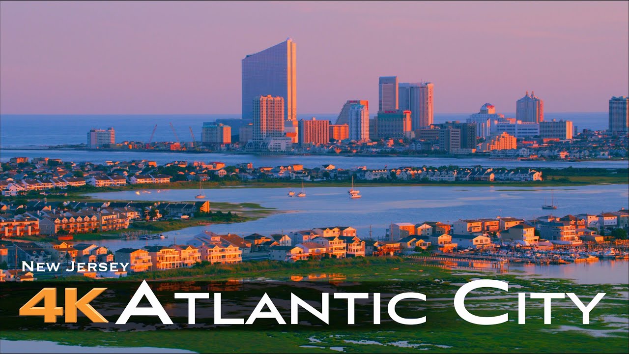 ATLANTIC CITY 🇺🇸 A.C. Drone Aerial 4K New Jersey | USA United States of America