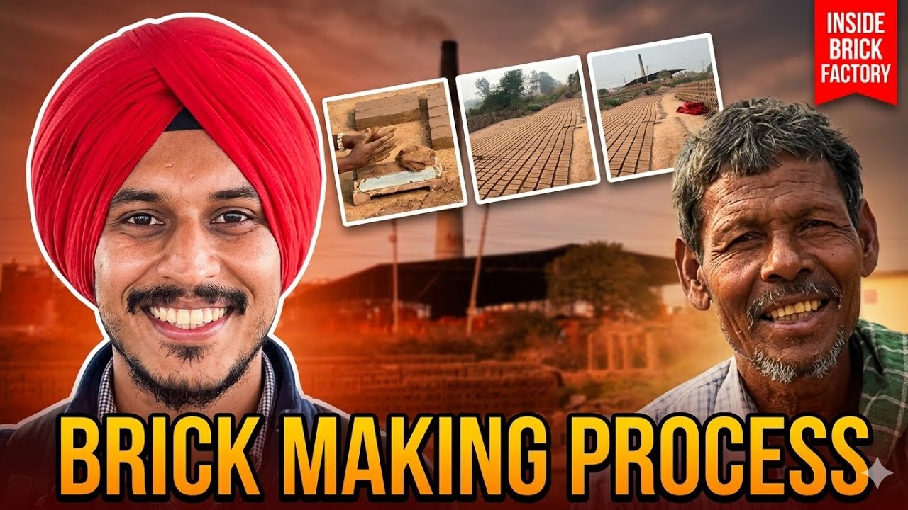Inside the World’s Most Difficult Brick-Making Process (Heart Breaking Reality 😭)