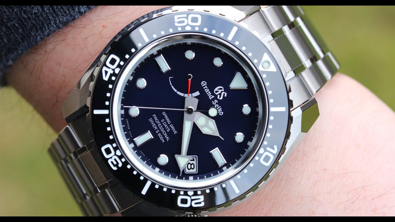 GRAND SEIKO Professional Diver’s 600M SLGA001 60th Anniversary Limited Edition UNBOXING and Review