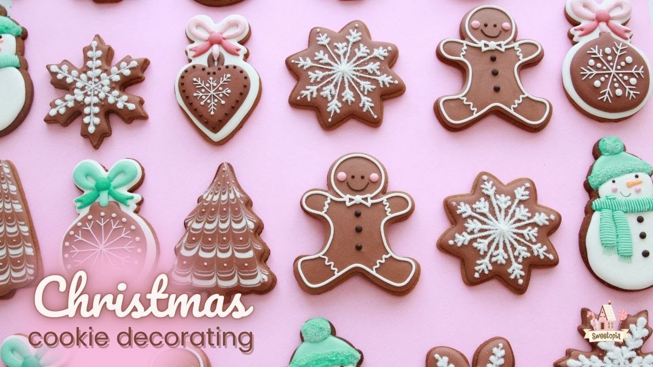 Christmas Cookie Decorating | Relaxing and Festive