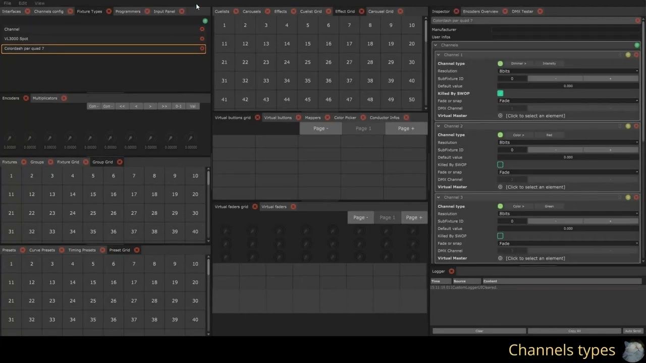Tutorial #2 - Fixture Types