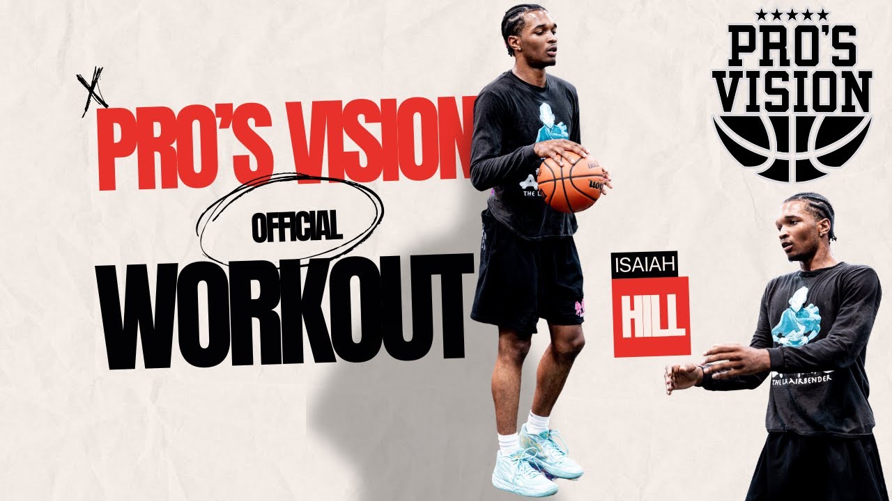 Apple TV “Swagger ⭐️” Isaiah Hill's Official Pro's Vision Workout